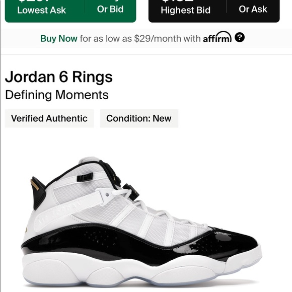 Jordan Six Rings Defining Moments - Picture 5 of 7
